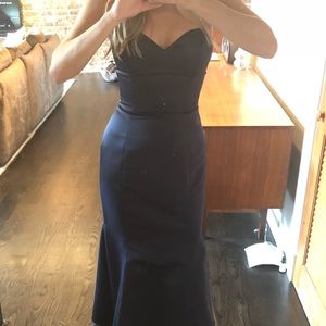 Hayley Paige Occasions Trumpet Bridesmaids Dress